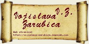 Vojislava Zarubica vizit kartica